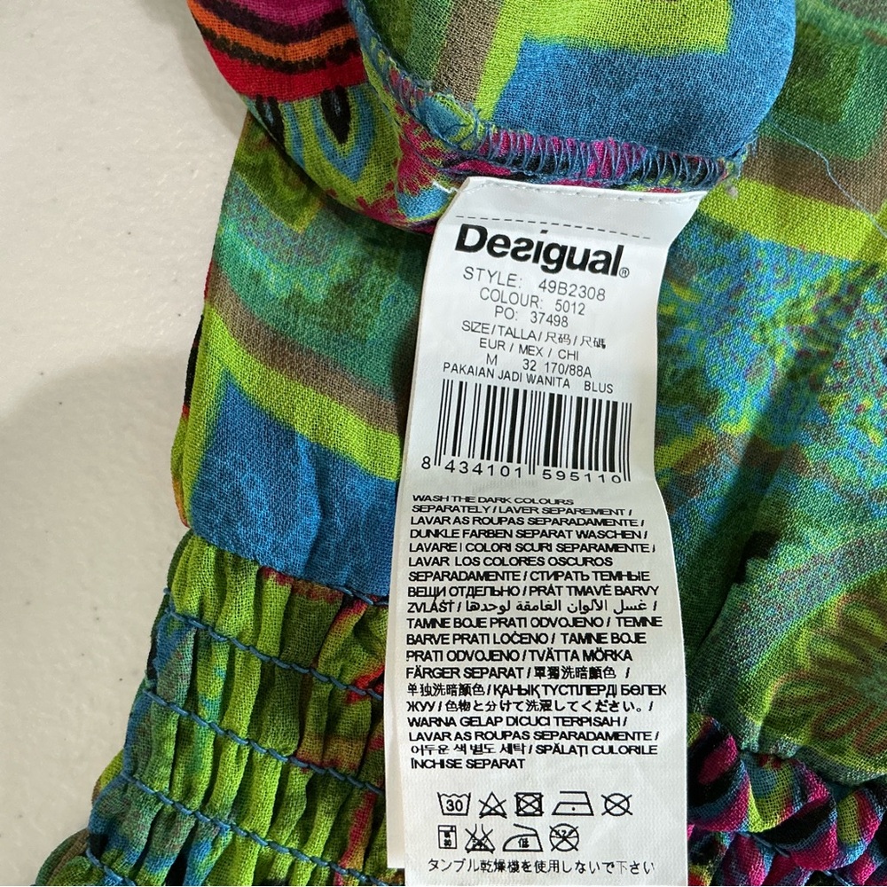 Desigual Multicolor Patterned Blouse - image 6